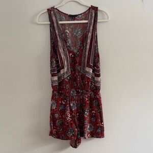American Eagle Outfitters Floral Romper